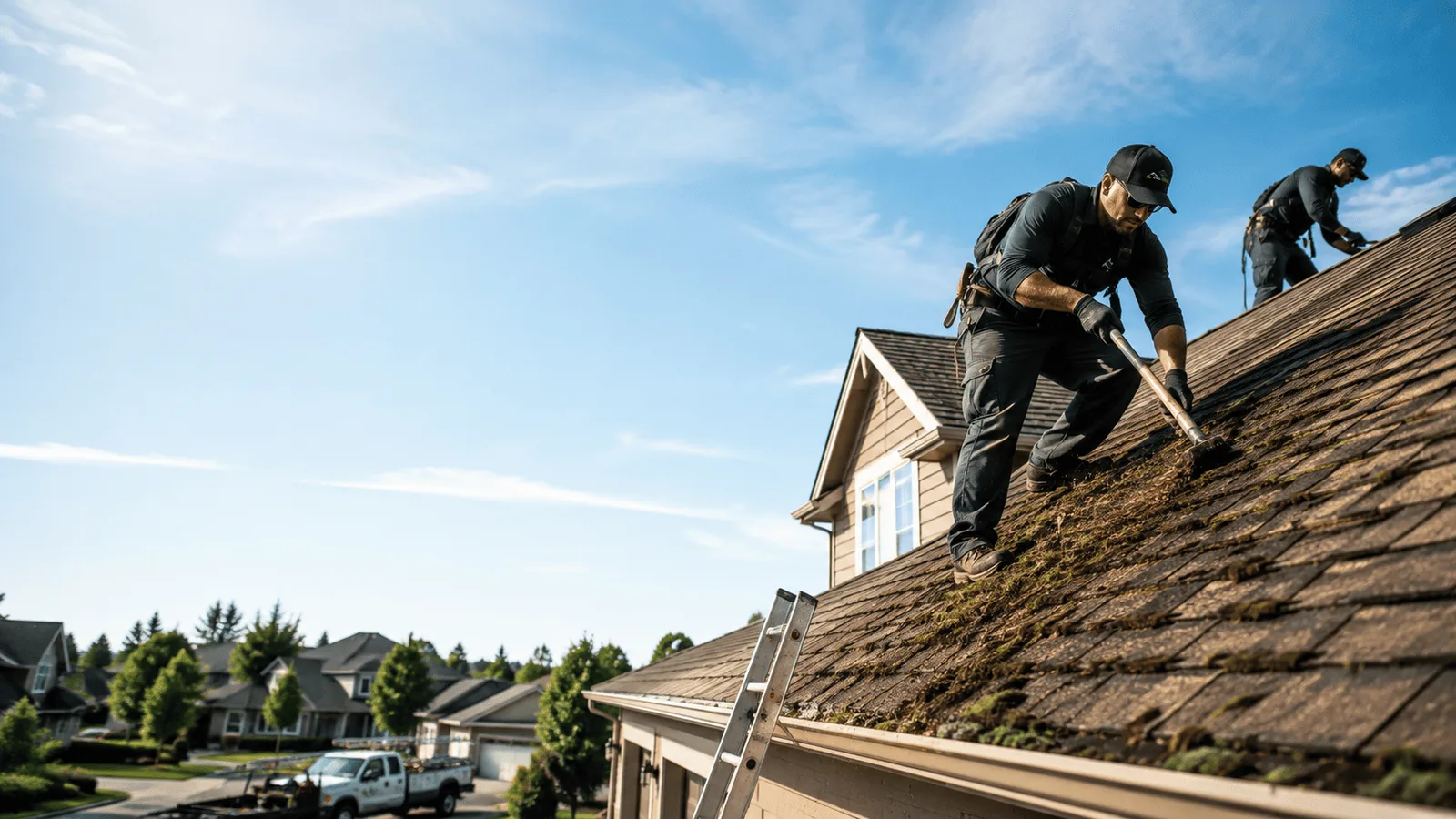 Roof Moss Removal in Bern, KS near me